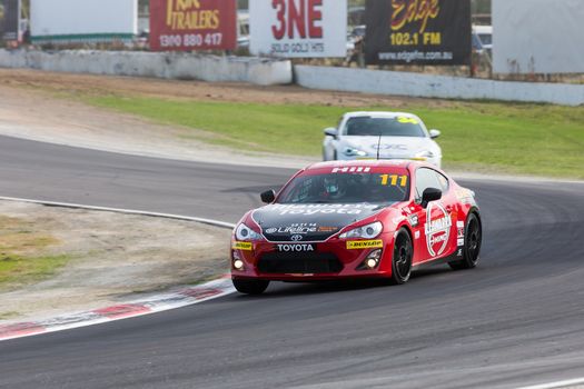 MELBOURNE, WINTON/AUSTRALIA, 22 MAY , 2016: Toyota 86 Racing Series  - Colin Hill (Illawarra Toyota / Hino)  during Round 1 at Winton.