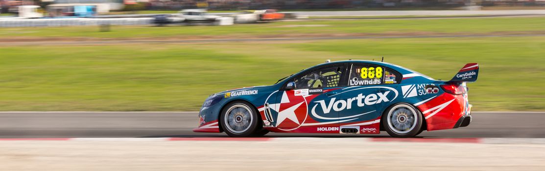 MELBOURNE, WINTON/AUSTRALIA, 22 MAY , 2016: Virgin Australia Supercars Championship  - Craig Lowndes (Team Vortex) during race 11 at Winton.