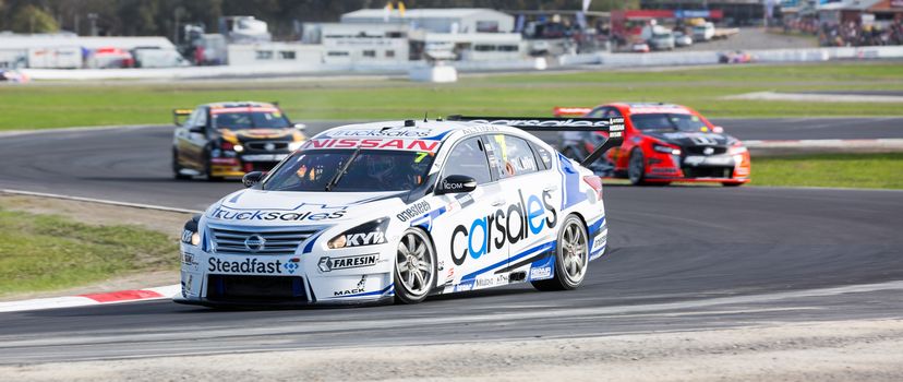 MELBOURNE, WINTON/AUSTRALIA, 22 MAY , 2016: Virgin Australia Supercars Championship  - Todd Kelly (Carsales Racing) during qualifying sessions at Winton.