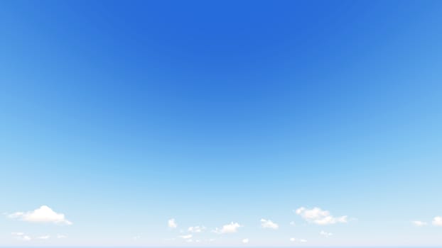 Cloudy blue sky abstract background, blue sky background with tiny clouds, 3d rendering

