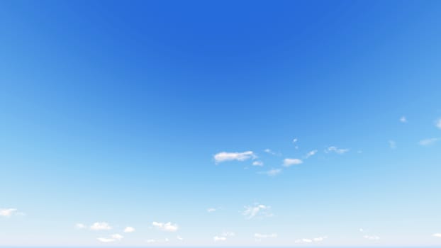 Cloudy blue sky abstract background, blue sky background with tiny clouds, 3d rendering

