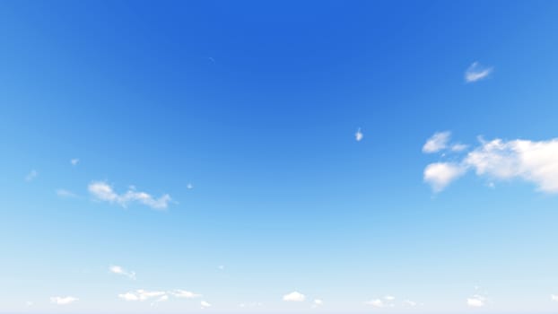 Cloudy blue sky abstract background, blue sky background with tiny clouds, 3d rendering

