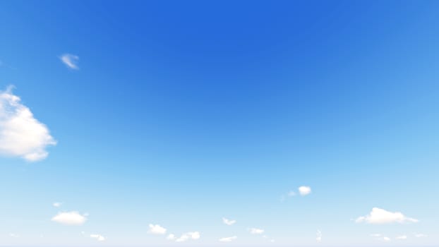 Cloudy blue sky abstract background, blue sky background with tiny clouds, 3d rendering

