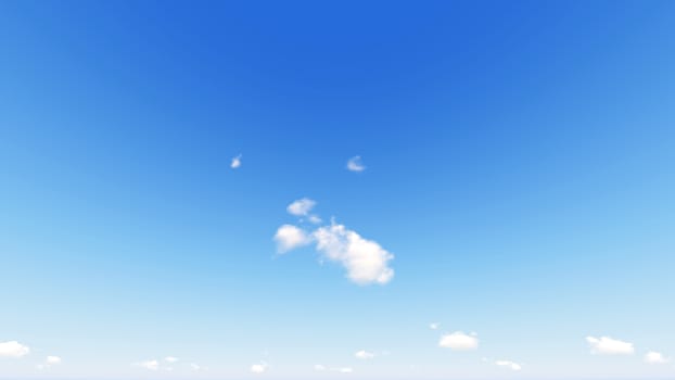 Cloudy blue sky abstract background, blue sky background with tiny clouds, 3d rendering

