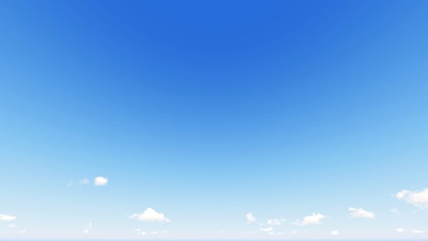 Cloudy blue sky abstract background, blue sky background with tiny clouds, 3d rendering

