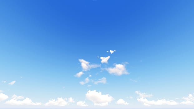 Cloudy blue sky abstract background, blue sky background with tiny clouds, 3d rendering

