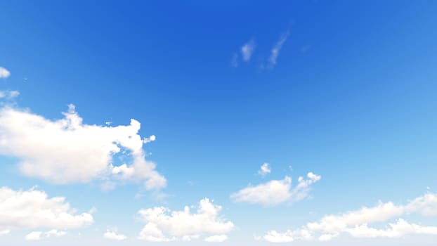 Cloudy blue sky abstract background, blue sky background with tiny clouds, 3d rendering

