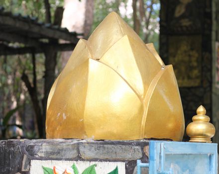 Golden Lotus Temple  in thailand