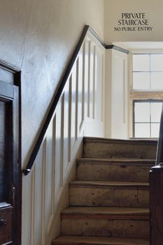 Old Vintage Wooden Staircase
