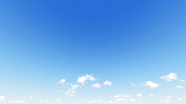 Cloudy blue sky abstract background, blue sky background with tiny clouds, 3d rendering

