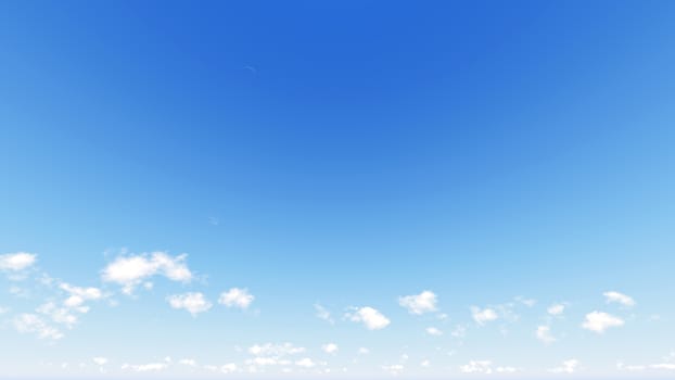 Cloudy blue sky abstract background, blue sky background with tiny clouds, 3d rendering

