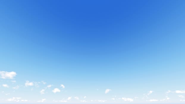 Cloudy blue sky abstract background, blue sky background with tiny clouds, 3d rendering

