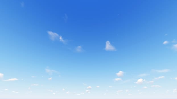 Cloudy blue sky abstract background, blue sky background with tiny clouds, 3d rendering

