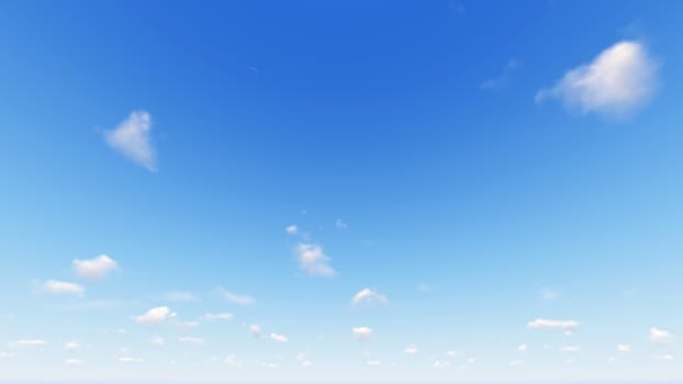 Cloudy blue sky abstract background, blue sky background with tiny clouds, 3d rendering

