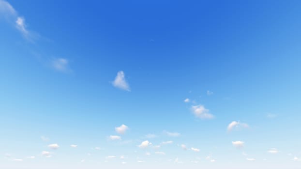 Cloudy blue sky abstract background, blue sky background with tiny clouds, 3d rendering

