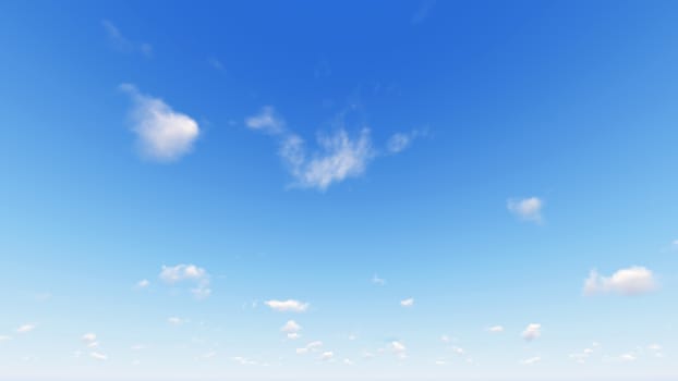 Cloudy blue sky abstract background, blue sky background with tiny clouds, 3d rendering

