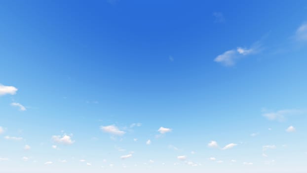 Cloudy blue sky abstract background, blue sky background with tiny clouds, 3d rendering

