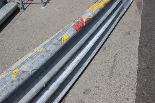Monaco Grand Prix 2016 - Safety Barrier Fence Racing on Asphalt Road
