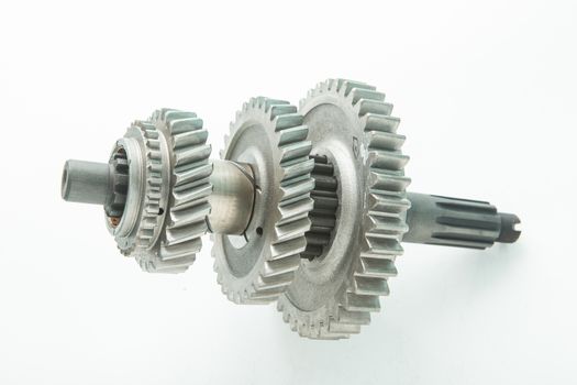 used gear for replace in car engine shaft transmission