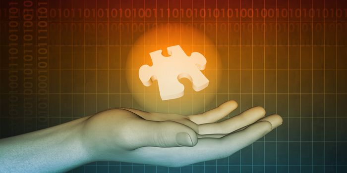Business Services as a Technology Concept Art Abstract