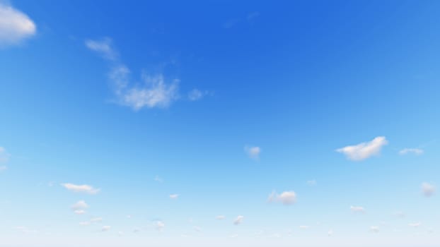 Cloudy blue sky abstract background, blue sky background with tiny clouds, 3d rendering

