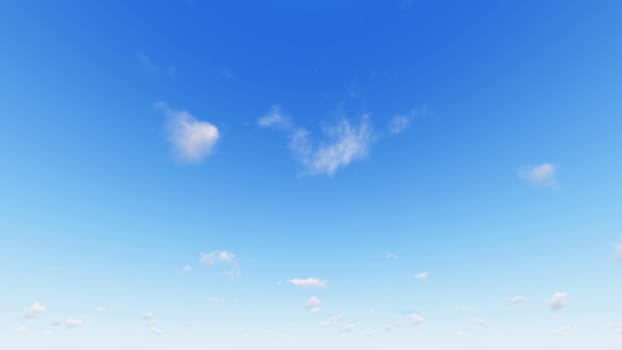 Cloudy blue sky abstract background, blue sky background with tiny clouds, 3d rendering

