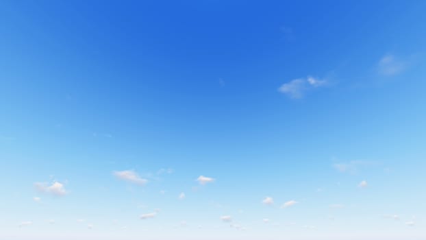 Cloudy blue sky abstract background, blue sky background with tiny clouds, 3d rendering

