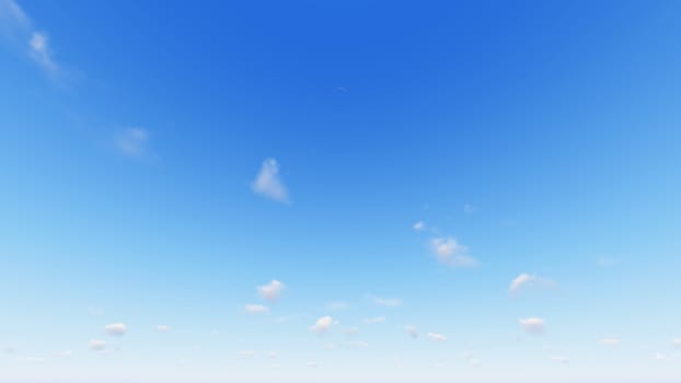 Cloudy blue sky abstract background, blue sky background with tiny clouds, 3d rendering

