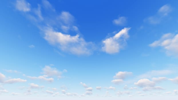 Cloudy blue sky abstract background, blue sky background with tiny clouds, 3d rendering

