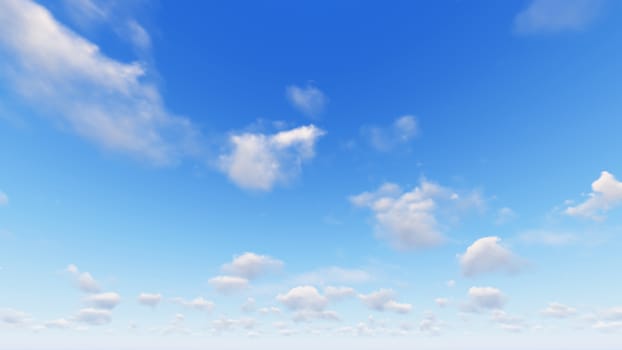 Cloudy blue sky abstract background, blue sky background with tiny clouds, 3d rendering

