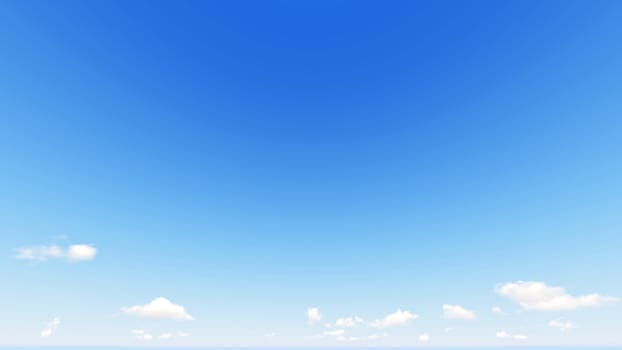 Cloudy blue sky abstract background, blue sky background with tiny clouds, 3d rendering

