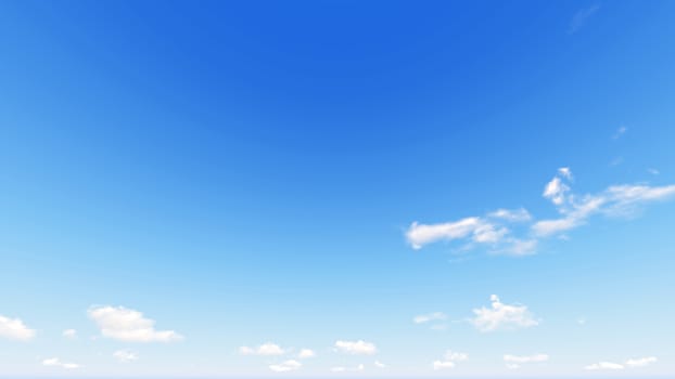 Cloudy blue sky abstract background, blue sky background with tiny clouds, 3d rendering

