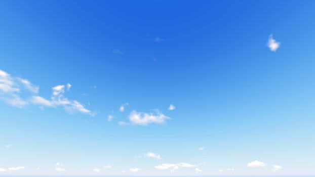 Cloudy blue sky abstract background, blue sky background with tiny clouds, 3d rendering

