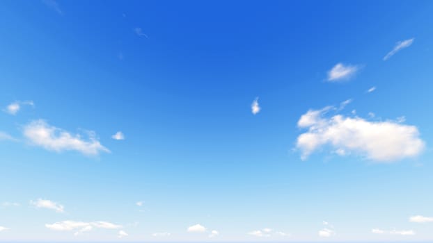 Cloudy blue sky abstract background, blue sky background with tiny clouds, 3d rendering

