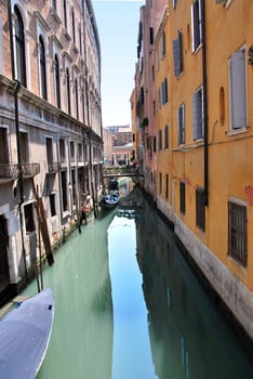Main canal in Venice.