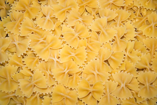 Farfalle pasta.