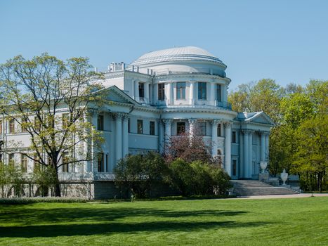 Old park in the big city