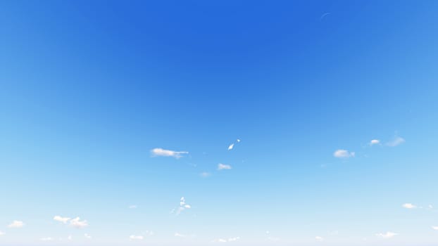 Cloudy blue sky abstract background, blue sky background with tiny clouds, 3d rendering

