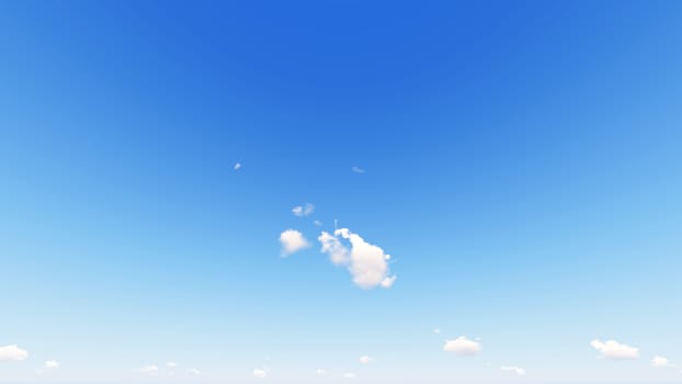 Cloudy blue sky abstract background, blue sky background with tiny clouds, 3d rendering

