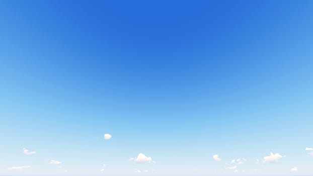 Cloudy blue sky abstract background, blue sky background with tiny clouds, 3d rendering

