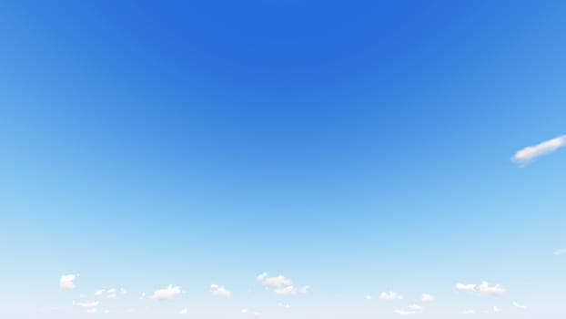 Cloudy blue sky abstract background, blue sky background with tiny clouds, 3d rendering

