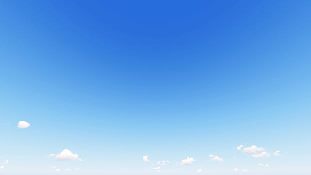 Cloudy blue sky abstract background, blue sky background with tiny clouds, 3d rendering

