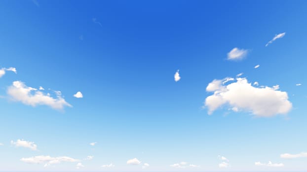 Cloudy blue sky abstract background, blue sky background with tiny clouds, 3d rendering

