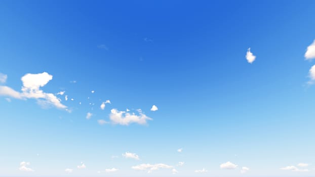 Cloudy blue sky abstract background, blue sky background with tiny clouds, 3d rendering

