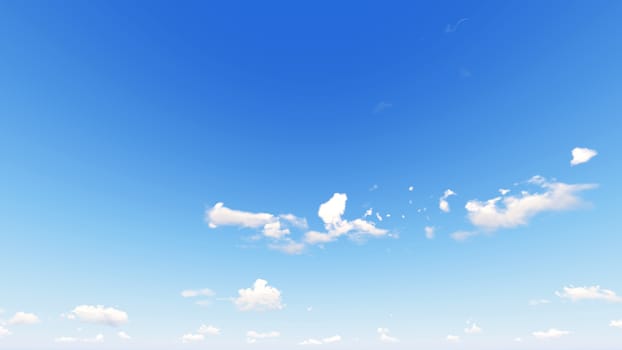 Cloudy blue sky abstract background, blue sky background with tiny clouds, 3d rendering

