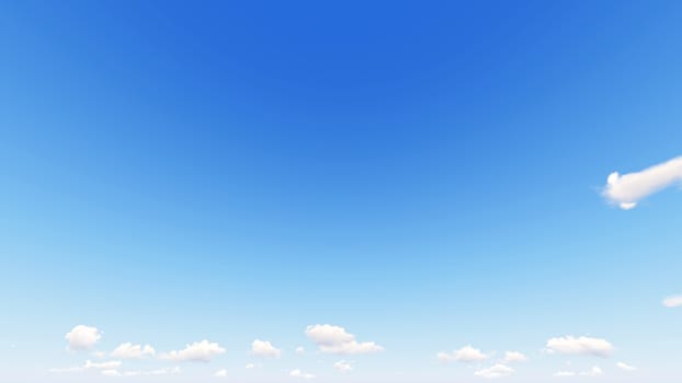 Cloudy blue sky abstract background, blue sky background with tiny clouds, 3d rendering

