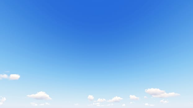 Cloudy blue sky abstract background, blue sky background with tiny clouds, 3d rendering

