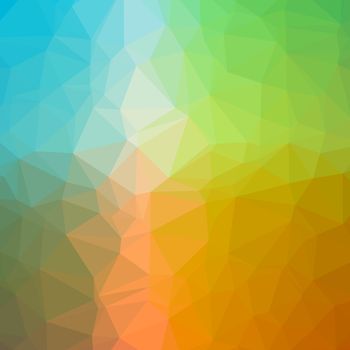 Abstract colors polygonal triangles pattern background.