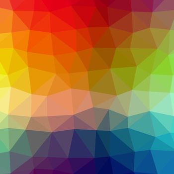 Abstract colors polygonal triangles pattern background.