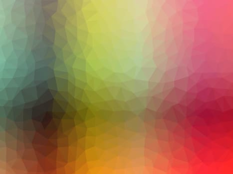 Abstract colors polygonal triangles pattern background.